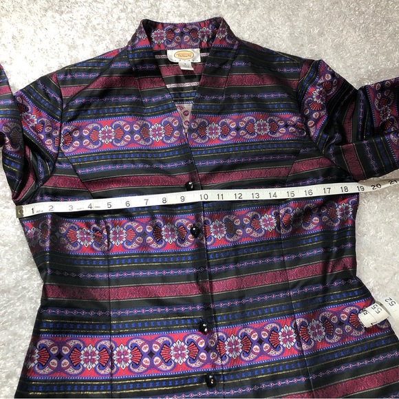 Talbots Silk Blend Jacket Sz 8 Petite - Picture 11 of 15